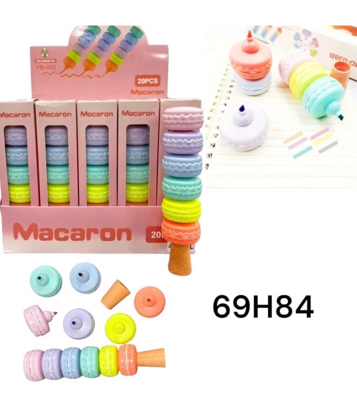 RESALTADOR MACARONS