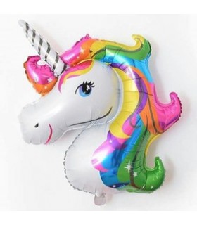 GLOBO METALIZADO UNICORNIO