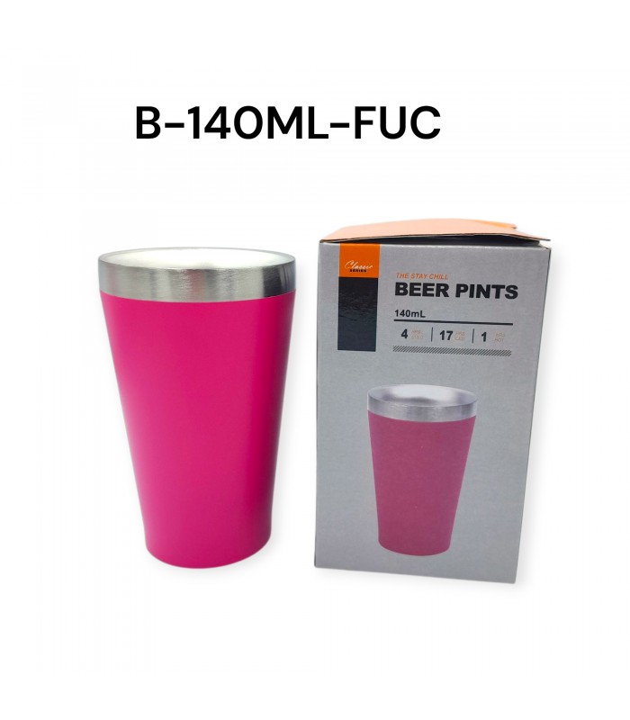 VASO TERMICO 140ML FUCSIA