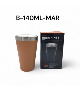 VASO TERMICO 140ML MARRON