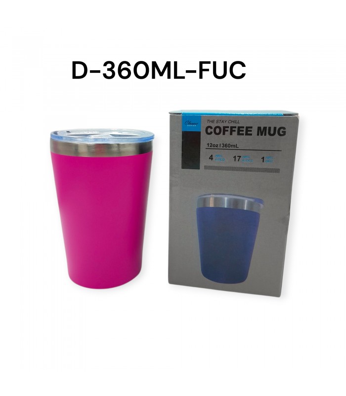 VASO TERMICO FUXIA 360ML