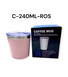 VASO/GUAMPA ROSA 240ML