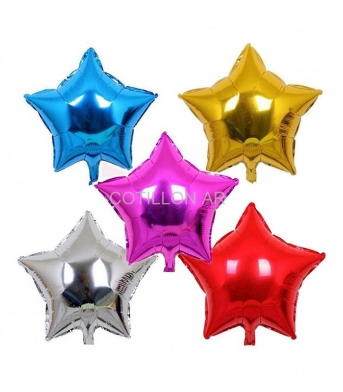 GLOBO METALIZADO ESTRELLA