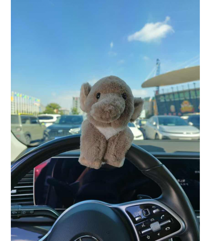 PELUCHE MUÑEQUERA ELEFANTE 18CM