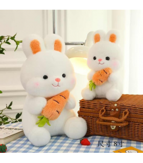 PELUCHE CONEJO CON ZANAHORIA