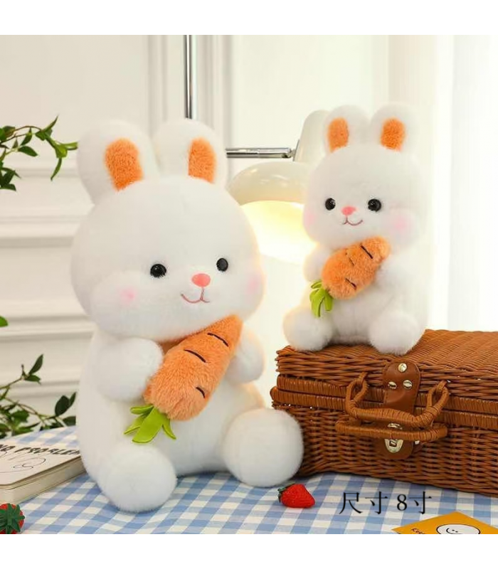 PELUCHE CONEJO CON ZANAHORIA
