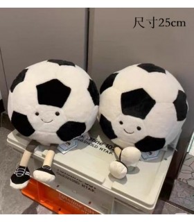 PELUCHE BALÓN DE FUTBOL 25CM