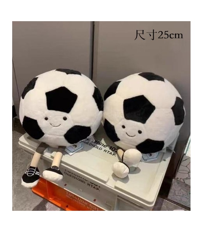 PELUCHE BALÓN DE FUTBOL 25CM