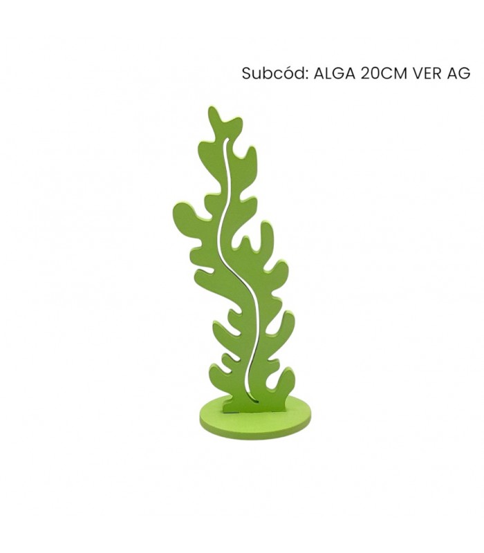 ALGA VERDE AGUA 20CM