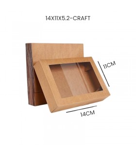 CAJA CON VISOR 14X11X5.2CM