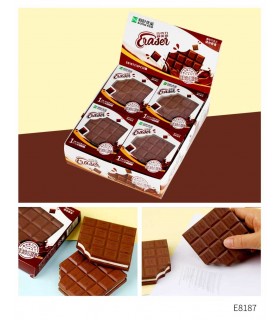 BORRADOR TABLETA CHOCOLATE 1PCS
