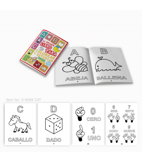 LIBRO PARA COLOREAR Y ESTUDIAR