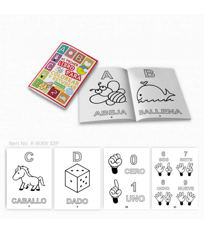 LIBRO PARA COLOREAR Y ESTUDIAR