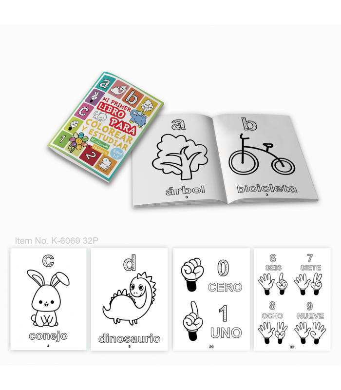 LIBRO PARA COLOREAR Y ESTUDIAR