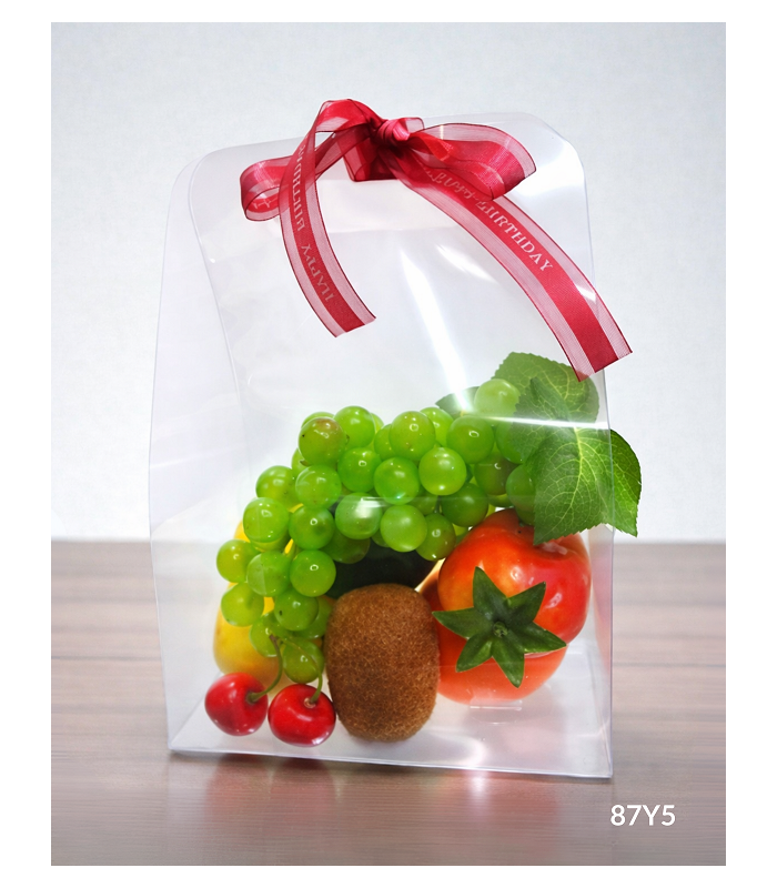 BOLSO DE REGALO TRASLUCIDO 18X27X11CM