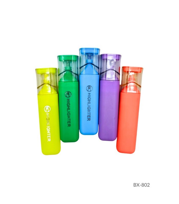 RESALTADOR TAPA TRASPARENTE