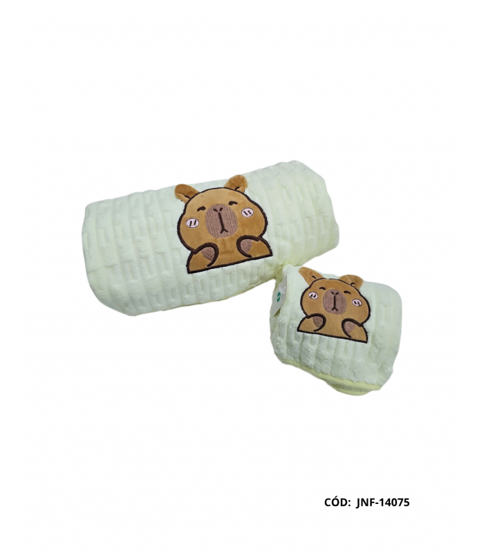 JUEGO DE TOALLA CAPIBARA