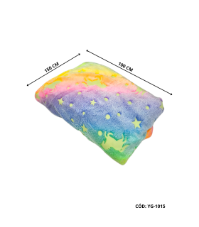 MANTA LUMINOSA 100*150 CM