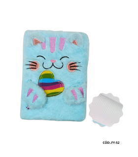 AGENDA GATO FELPUDO