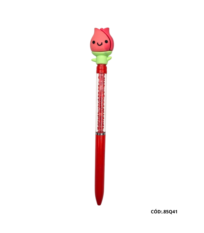 BOLIGRAFO DE FLORES